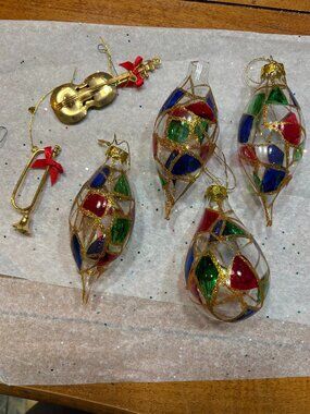 Assorted ornaments -